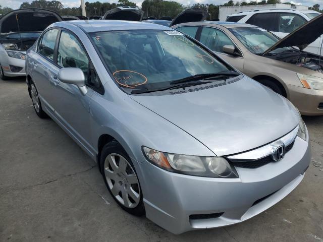 Photo 1 from auction – 2009 HONDA CIVIC LX with VIN 19XFA16559E020782