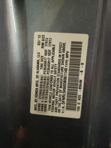 Photo 10 from auction – 2013 HONDA ODYSSEY EX with VIN 5FNRL5H60DB061148