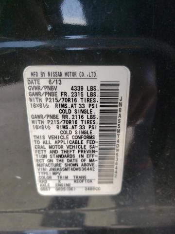 Photo 10 from auction – 2013 NISSAN ROGUE S with VIN JN8AS5MT4DW536442