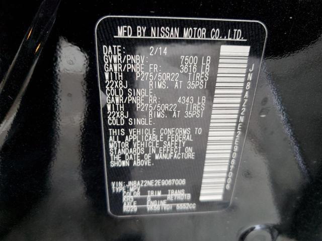 Photo 10 from auction – 2014 INFINITI QX80 with VIN JN8AZ2NE2E9067006