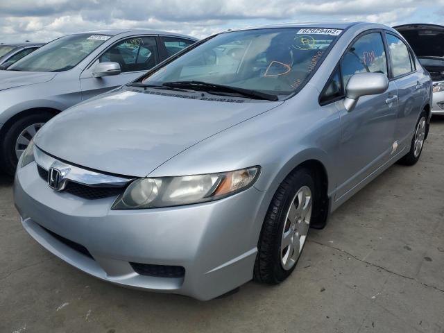 Photo 2 from auction – 2009 HONDA CIVIC LX with VIN 19XFA16559E020782