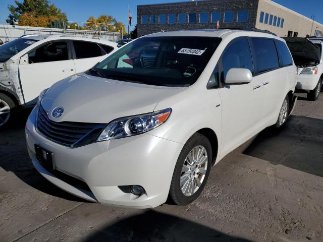 Photo 2 from auction – 2017 TOYOTA SIENNA XLE with VIN 5TDDZ3DC5HS178458
