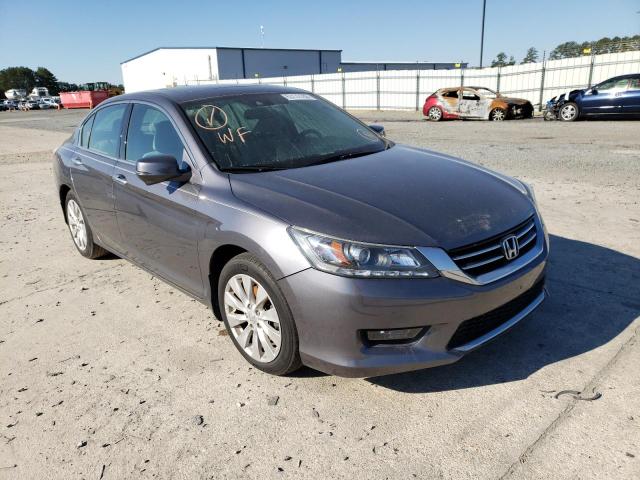 HONDA ACCORD EXL 2014 with VIN 1HGCR3F83EA006282 - Photo from auction