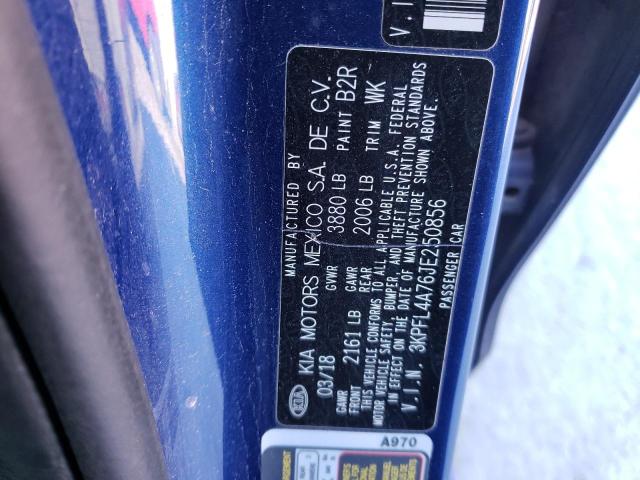 Photo 10 from auction – 2018 KIA FORTE LX with VIN 3KPFL4A76JE250856
