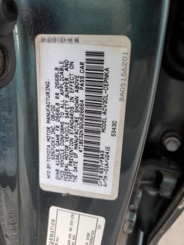Photo 10 from auction – 2002 TOYOTA CAMRY LE with VIN 4T1BE32K92U626664
