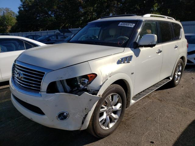 Photo 2 from auction – 2014 INFINITI QX80 with VIN JN8AZ2NF2E9551802