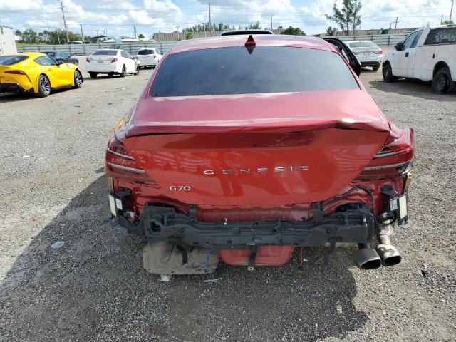 Photo 6 from auction – 2022 GENESIS G70 BASE with VIN KMTG34TA2NU099410