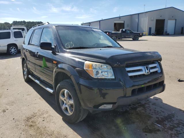 HONDA PILOT EXL 2007 with VIN 5FNYF28607B036207 - Photo from auction