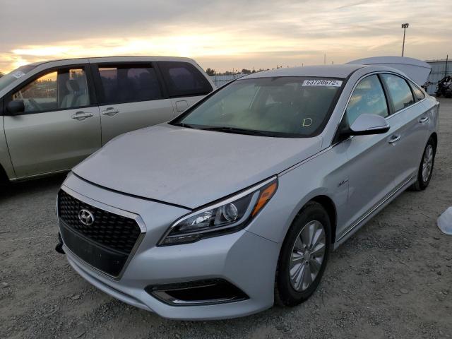 Photo 2 from auction – 2017 HYUNDAI SONATA HYB with VIN KMHE24L12HA044496