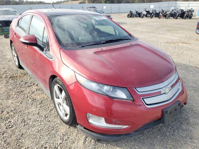 CHEVROLET VOLT 2012 with VIN 1G1RD6E4XCU110554 - Photo from auction