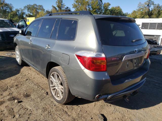 Photo 3 from auction – 2008 TOYOTA HIGHLANDER with VIN JTEES41A282081352