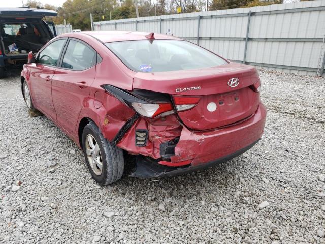 Photo 3 from auction – 2014 HYUNDAI ELANTRA with VIN KMHDH4AE5EU198291