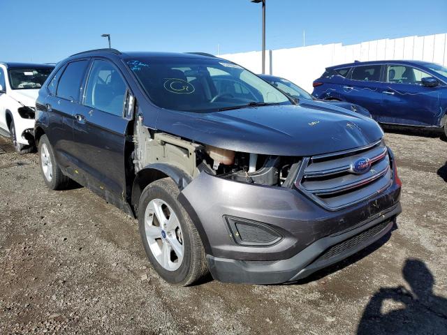 FORD EDGE SE 2017 with VIN 2FMPK4G92HBB92905 - Photo from auction