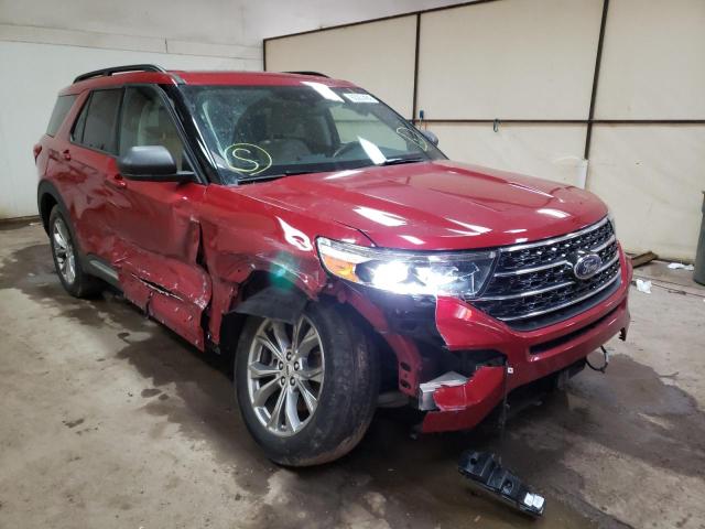 FORD EXPLORER X 2020 with VIN 1FMSK8DH4LGC88906 - Photo from auction