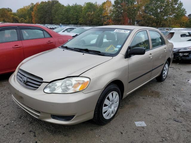 Photo 2 from auction – 2004 TOYOTA COROLLA CE with VIN 2T1BR32E94C209550