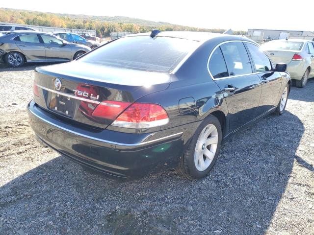 Photo 4 from auction – 2007 BMW 750 with VIN WBAHN83537DT76315