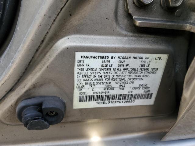 Photo 10 from auction – 2000 NISSAN ALTIMA XE with VIN 1N4DL01DXYC129650