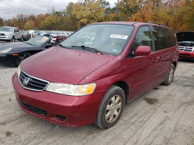 Photo 2 from auction – 2004 HONDA ODYSSEY EX with VIN 5FNRL18874B107195