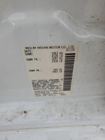 Photo 10 from auction – 2020 NISSAN ALTIMA SR with VIN 1N4BL4CV3LC264210