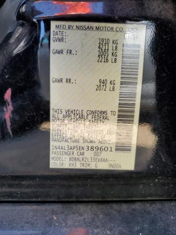 Photo 10 from auction – 2014 NISSAN ALTIMA 2.5 with VIN 1N4AL3AP5EN389601