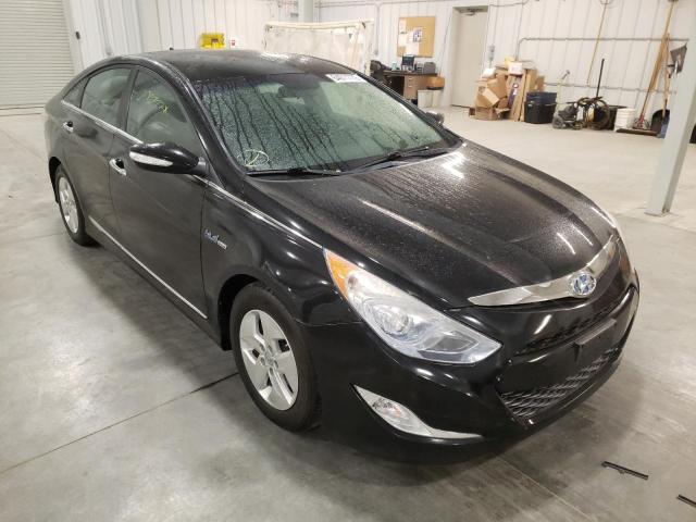 HYUNDAI SONATA HYB 2011 with VIN KMHEC4A49BA008161 - Photo from auction