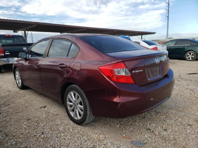 Photo 3 from auction – 2012 HONDA CIVIC EXL with VIN 2HGFB2F92CH532132