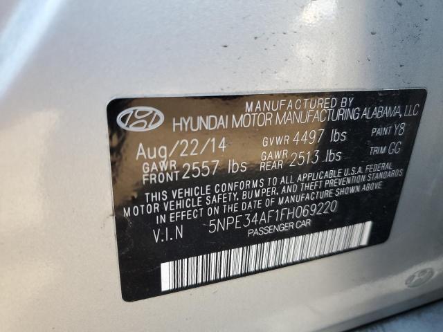 Photo 10 from auction – 2015 HYUNDAI SONATA SPO with VIN 5NPE34AF1FH069220