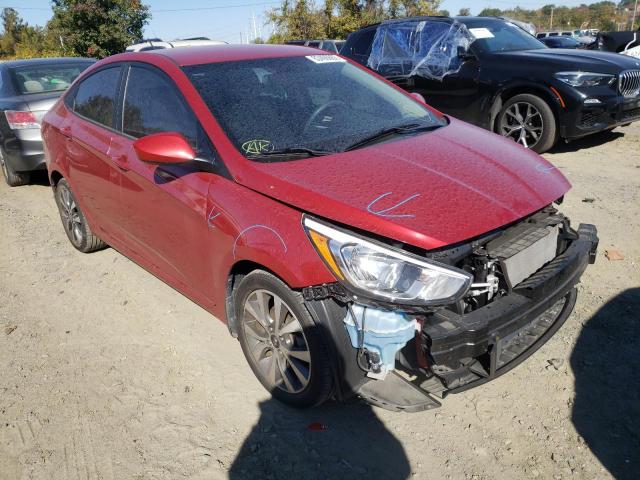 HYUNDAI ACCENT SE 2017 with VIN KMHCT4AEXHU357630 - Photo from auction