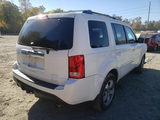 Photo 4 from auction – 2014 HONDA PILOT EXL with VIN 5FNYF4H66EB046393
