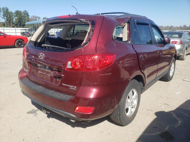 Photo 4 from auction – 2008 HYUNDAI SANTA FE G with VIN 5NMSG73D48H155853