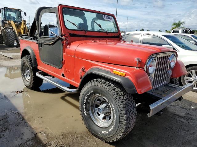 Photo 1 from auction – 1986 JEEP JEEP CJ7 with VIN 1JCCF87E7GT097135