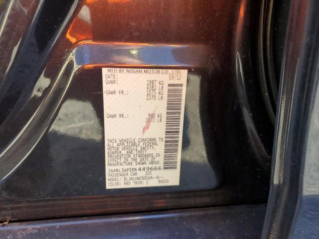 Photo 10 from auction – 2013 NISSAN ALTIMA 3.5 with VIN 1N4BL3AP1DN449666