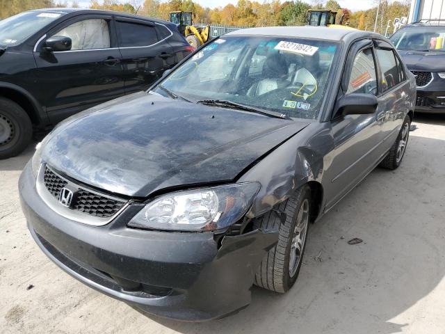Photo 2 from auction – 2004 HONDA CIVIC LX with VIN 2HGES16514H502818