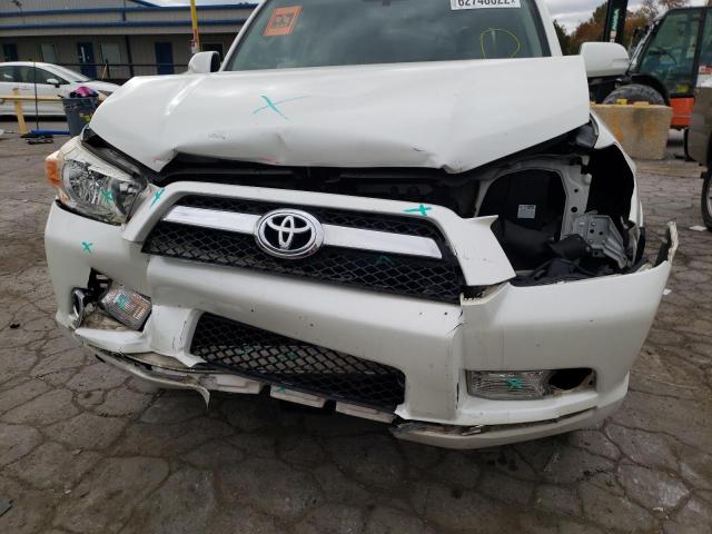 Photo 9 from auction – 2012 TOYOTA 4RUNNER SR with VIN JTEBU5JRXC5077498