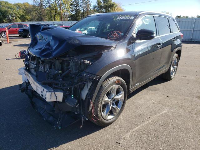Photo 2 from auction – 2019 TOYOTA HIGHLANDER with VIN 5TDDGRFH1KS067351