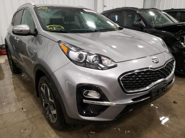 KIA SPORTAGE E 2021 with VIN KNDPNCAC5M7843974 - Photo from auction