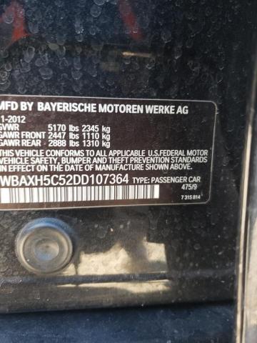 Photo 10 from auction – 2013 BMW 528 XI with VIN WBAXH5C52DD107364