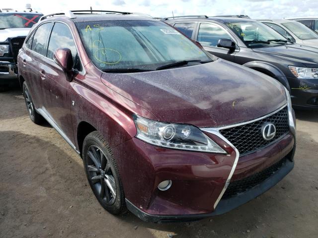 LEXUS RX 350 BAS 2013 with VIN 2T2BK1BA8DC172590 - Photo from auction