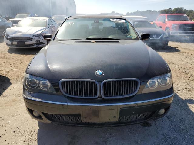 Photo 9 from auction – 2007 BMW 750 I with VIN WBAHL83527DT08237
