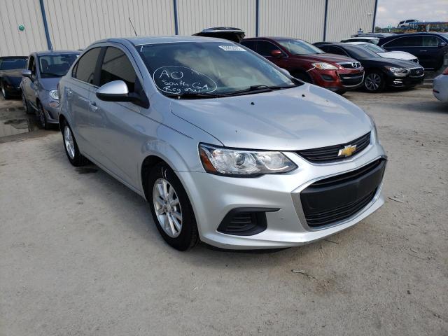 CHEVROLET SONIC LT 2019 with VIN 1G1JD5SBXK4142901 - Photo from auction