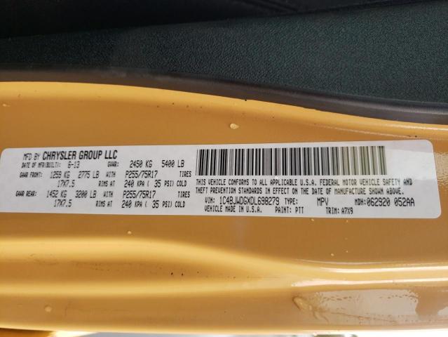 Photo 10 from auction – 2013 JEEP WRANGLER U with VIN 1C4BJWDGXDL698279