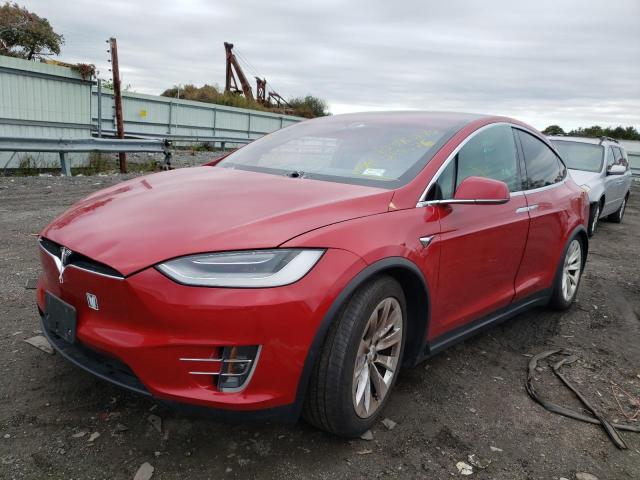 Photo 2 from auction – 2020 TESLA MODEL X with VIN 5YJXCAE2XLF232276