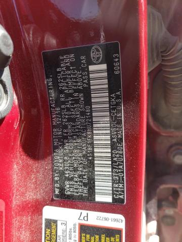 Photo 10 from auction – 2017 TOYOTA CAMRY LE with VIN 4T1BF1FK8HU721480