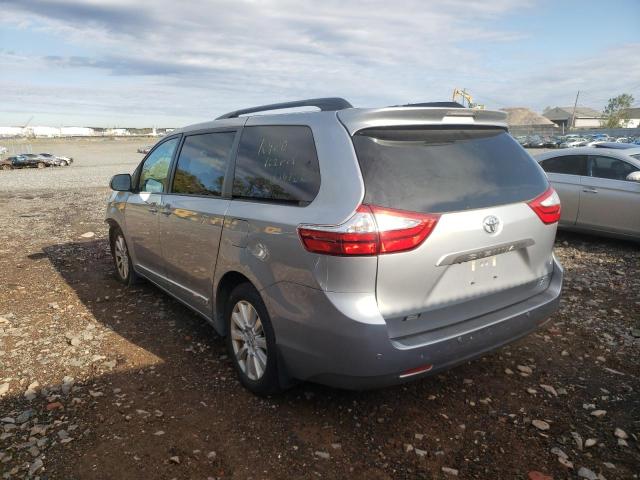Photo 3 from auction – 2017 TOYOTA SIENNA XLE with VIN 5TDDZ3DC6HS161460
