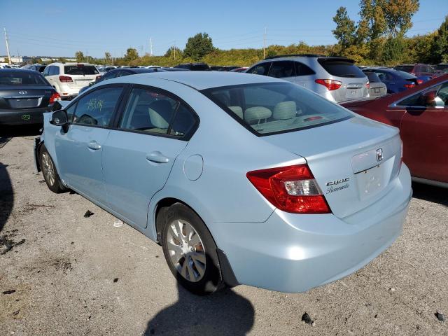 Photo 3 from auction – 2012 HONDA CIVIC LX with VIN 19XFB2F5XCE000943