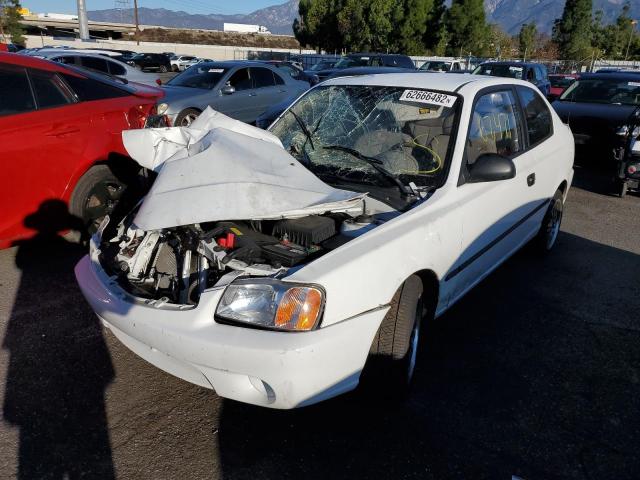 Photo 2 from auction – 2002 HYUNDAI ACCENT L with VIN KMHCF35G22U208052