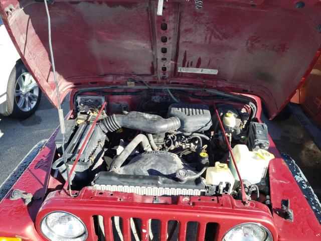 Photo 7 from auction – 1999 JEEP WRANGLER / with VIN 1J4FY29P8XP466320