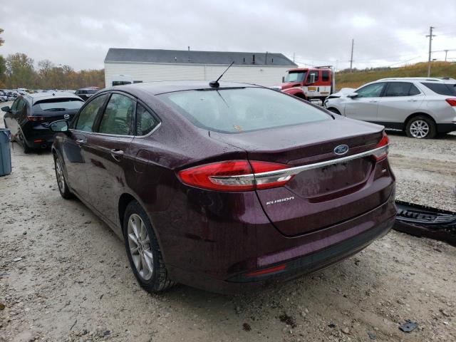 Photo 3 from auction – 2017 FORD FUSION SE with VIN 3FA6P0H73HR364969