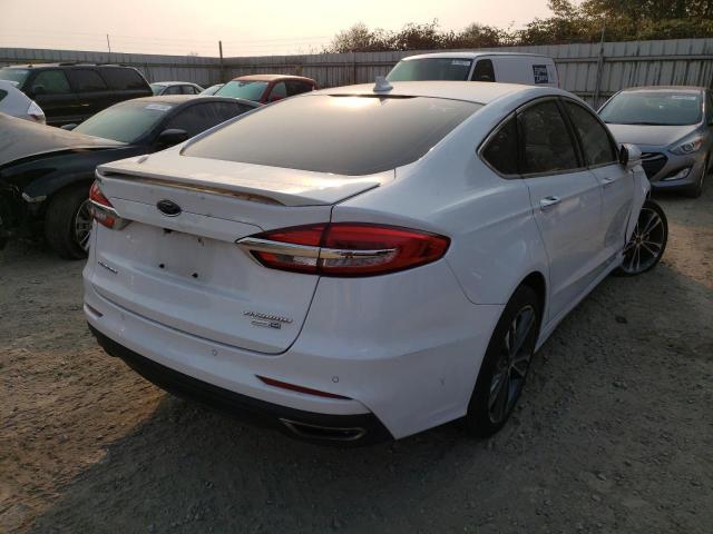 Photo 4 from auction – 2019 FORD FUSION TIT with VIN 3FA6P0D94KR143427