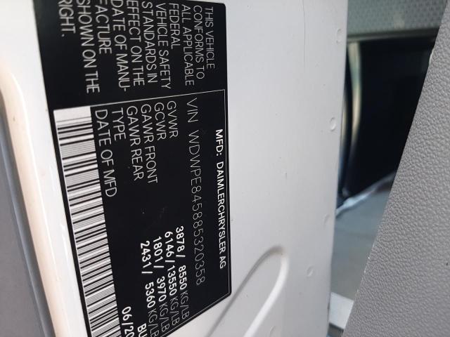 Photo 10 from auction – 2008 DODGE SPRINTER 2 with VIN WDWPE845885320358